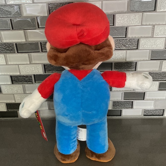 Super Mario Bros. MARIO Plush Toy Doll 12” Official Nintendo Licensed BRAND NEW - Picture 5 of 12